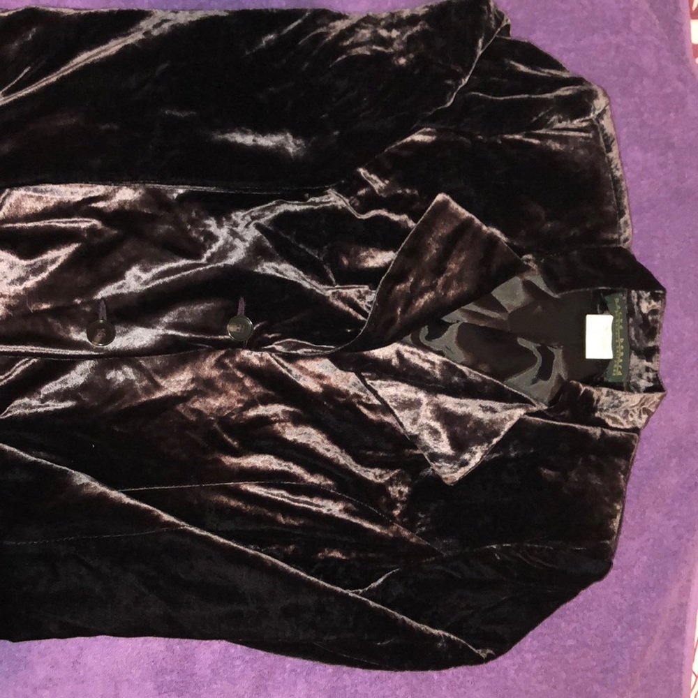 Harve Bernard Suede Blazer Jacket